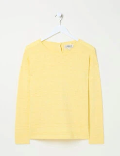 Cotton Rich Jumper With Linen -Marksandspencer Sale Store cotton rich jumper with linen 18