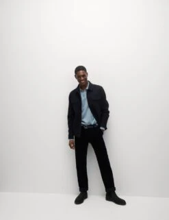 Cotton Rich Knitted Polo Shirt -Marksandspencer Sale Store cotton rich knitted polo shirt 11