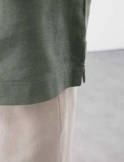 Cotton Rich Micro Pique Coolmax™ Polo Shirt -Marksandspencer Sale Store cotton rich micro pique coolmax polo shirt 16