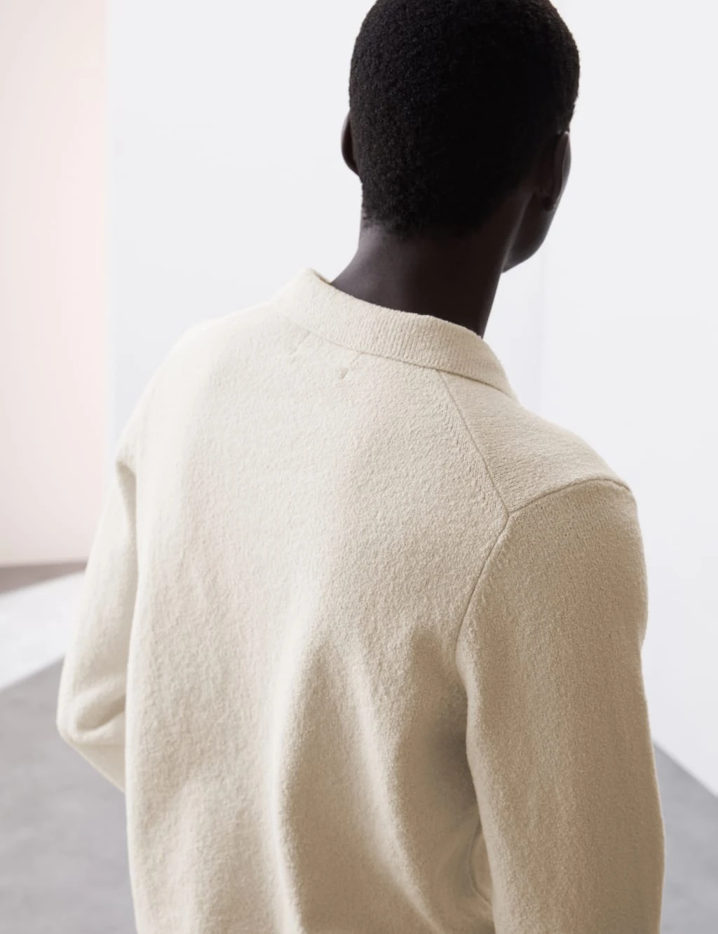 Cotton Rich Open Neck Knitted Polo Shirt 16 Cotton Rich Open Neck Knitted Polo Shirt - Image 16