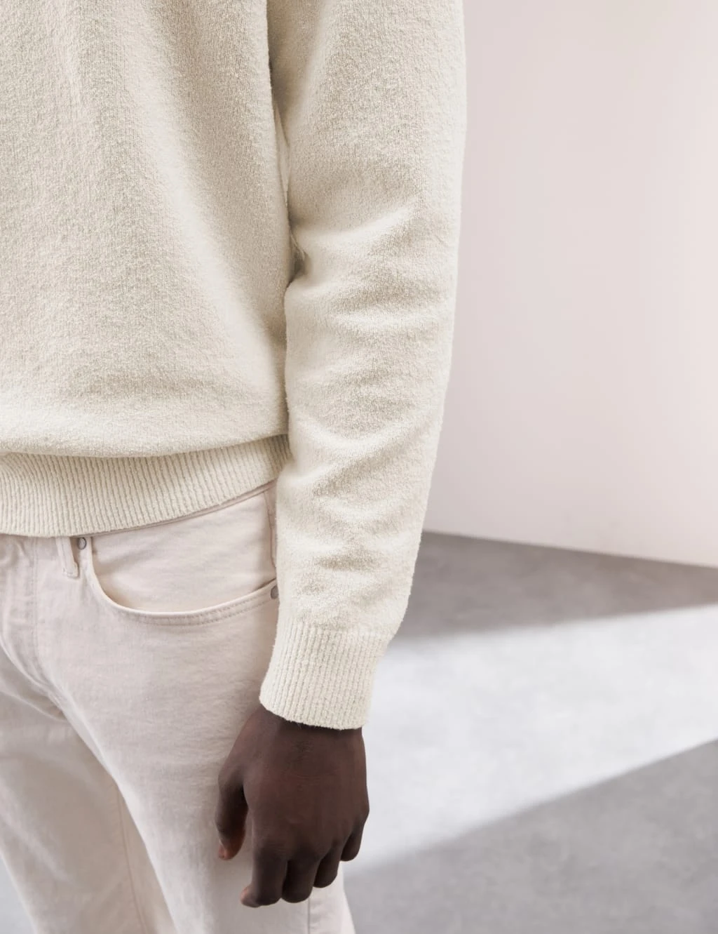 Cotton Rich Open Neck Knitted Polo Shirt 19 Cotton Rich Open Neck Knitted Polo Shirt - Image 19