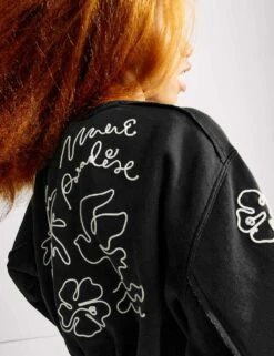 Cotton Rich Paradise Embroidered Sweatshirt (6-16 Yrs) -Marksandspencer Sale Store cotton rich paradise embroidered sweatshirt 6 16 yrs 1 10