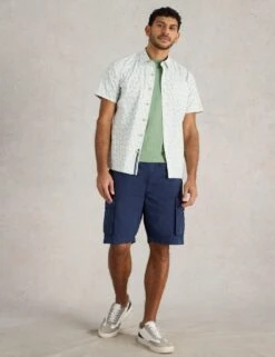 WHITE STUFF Cotton Rich Printed Shirt -Marksandspencer Sale Store cotton rich printed shirt 9