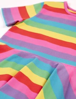 Frugi Cotton Rich Rainbow Dress (4-10 Yrs) 15 Frugi Cotton Rich Rainbow Dress (4-10 Yrs) -Marksandspencer Sale Store cotton rich rainbow dress 4 10 yrs 1 5