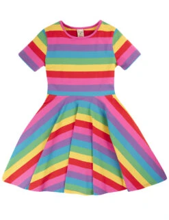 Frugi Cotton Rich Rainbow Dress (4-10 Yrs) 19 Frugi Cotton Rich Rainbow Dress (4-10 Yrs) -Marksandspencer Sale Store cotton rich rainbow dress 4 10 yrs 1 9