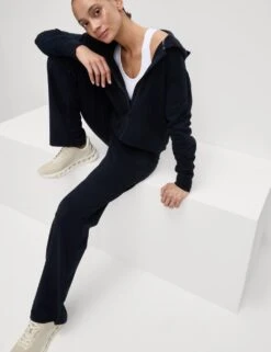 Cotton Rich Side Stripe Straight Leg Joggers -Marksandspencer Sale Store cotton rich side stripe straight leg joggers 13