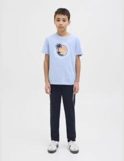 Jack & Jones Junior Cotton Rich Sports Joggers (8-16 Yrs) -Marksandspencer Sale Store cotton rich sports joggers 8 16 yrs 1 12