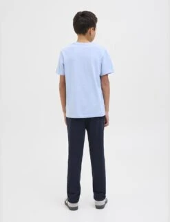 Jack & Jones Junior Cotton Rich Sports Joggers (8-16 Yrs) -Marksandspencer Sale Store cotton rich sports joggers 8 16 yrs 1 15
