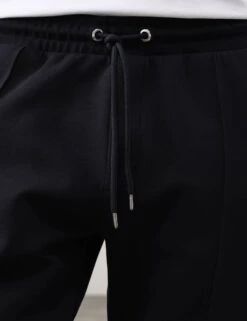 Cotton Rich Pintuck Straight Leg Joggers -Marksandspencer Sale Store cotton rich straight leg joggers 10