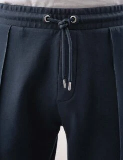 Cotton Rich Pintuck Straight Leg Joggers -Marksandspencer Sale Store cotton rich straight leg joggers 2