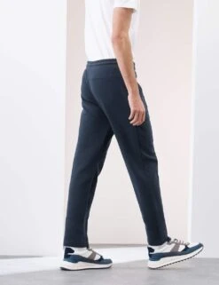 Cotton Rich Pintuck Straight Leg Joggers -Marksandspencer Sale Store cotton rich straight leg joggers 3