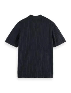 Scotch & Soda Cotton Rich Textured Jacquard Polo Shirt -Marksandspencer Sale Store cotton rich textured jacquard polo shirt 12