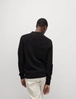 Cotton Rich Textured Knitted Polo Shirt -Marksandspencer Sale Store cotton rich textured knitted polo shirt 9