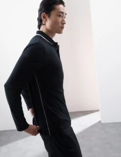 Cotton Rich Tipped Polo Shirt -Marksandspencer Sale Store cotton rich tipped polo shirt 14