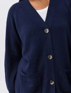 Cotton Rich V-Neck Button Front Cardigan 29 Cotton Rich V-Neck Button Front Cardigan -Marksandspencer Sale Store cotton rich v neck button front cardigan 13