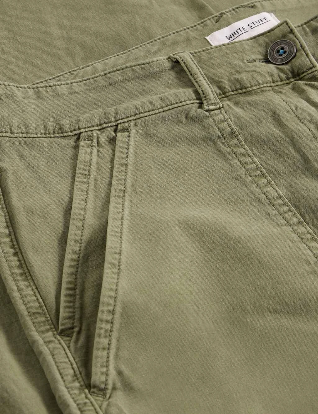 WHITE STUFF Cotton Rich Wide Leg Chinos 11 WHITE STUFF Cotton Rich Wide Leg Chinos - Image 11