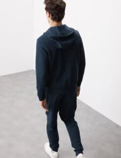 Cotton Rich Zip Up Hooded Jacket With Stormwear™ -Marksandspencer Sale Store cotton rich zip up hooded jacket with stormwear 10