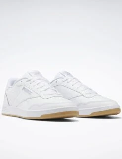 Reebok Court Advance Leather Lace Up Trainers -Marksandspencer Sale Store court advance leather lace up trainers 10