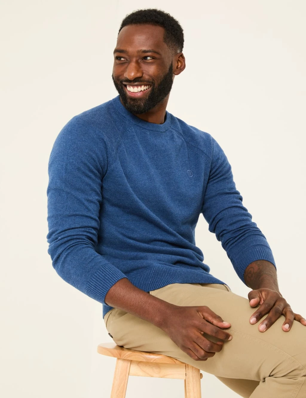 Crew Neck Jumper With Cashmere 6 Crew Neck Jumper With Cashmere - Image 6