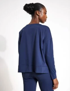 Born Crew Neck Oversized Sweatshirt -Marksandspencer Sale Store crew neck oversized sweatshirt 6