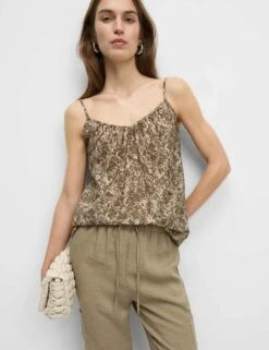 Crinkle Cargo Cuffed Joggers 33 Crinkle Cargo Cuffed Joggers -Marksandspencer Sale Store crinkle cargo cuffed joggers 15