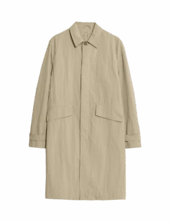 Shirt Collar Crinkle Mac -Marksandspencer Sale Store crinkle mac