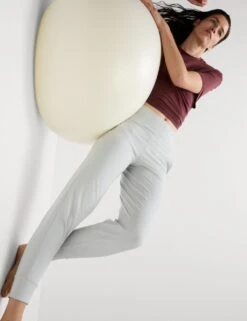 Go Balance Cuffed Yoga Jogger -Marksandspencer Sale Store cuffed tapered joggers 6