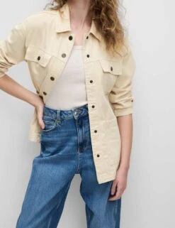 Denim Belted Jacket -Marksandspencer Sale Store denim belted jacket 10