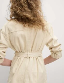 Denim Belted Jacket -Marksandspencer Sale Store denim belted jacket 11