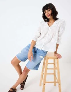 Denim Bermuda Shorts -Marksandspencer Sale Store denim bermuda shorts 10