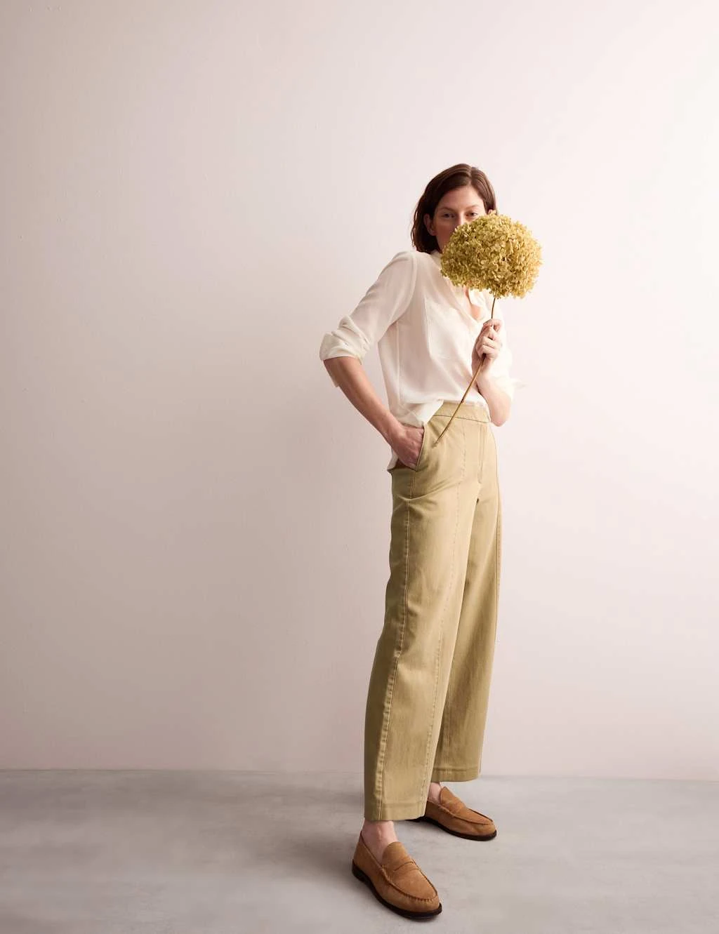 Jaeger Denim Straight Leg Trousers 14 Jaeger Denim Straight Leg Trousers - Image 14