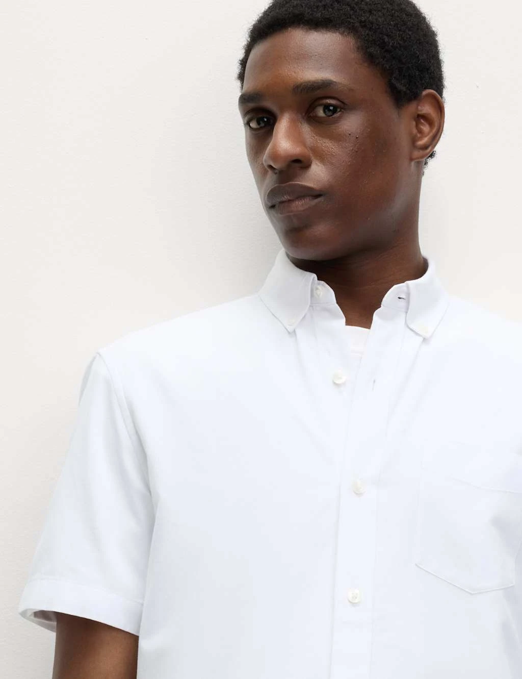 Easy Iron Cotton Rich Oxford Shirt 15 Easy Iron Cotton Rich Oxford Shirt - Image 15