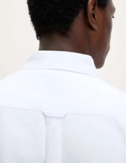 Easy Iron Cotton Rich Oxford Shirt 33 Easy Iron Cotton Rich Oxford Shirt -Marksandspencer Sale Store easy iron cotton rich oxford shirt 14