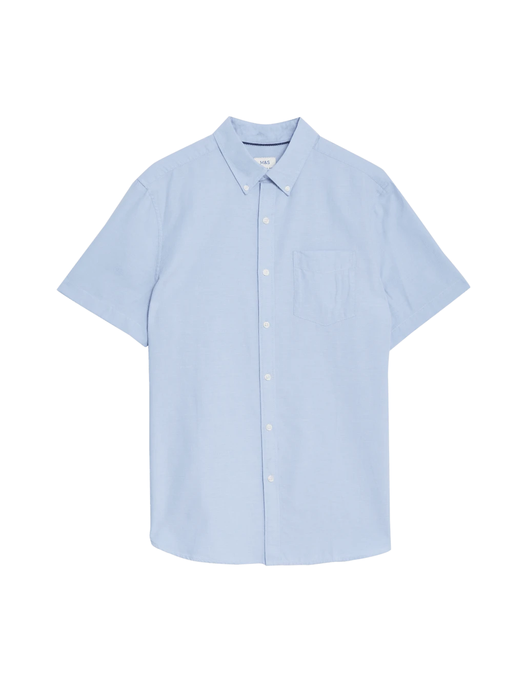 Easy Iron Cotton Rich Oxford Shirt 8 Easy Iron Cotton Rich Oxford Shirt - Image 8