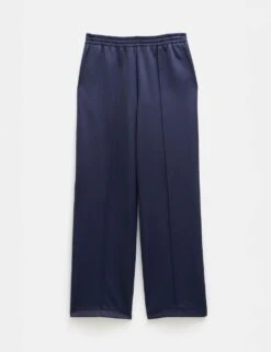 Harrison Elasticated Waist Wide Leg Joggers -Marksandspencer Sale Store elasticated waist wide leg joggers 13