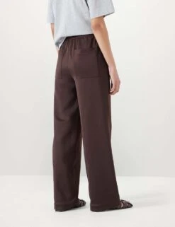 Harrison Elasticated Waist Wide Leg Joggers -Marksandspencer Sale Store elasticated waist wide leg joggers 7