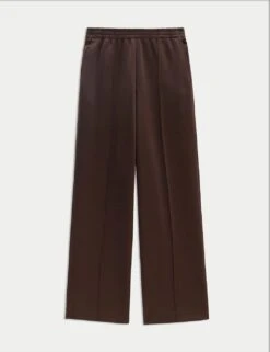 Harrison Elasticated Waist Wide Leg Joggers -Marksandspencer Sale Store elasticated waist wide leg joggers 8