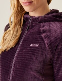 Regatta Endra Ribbed Zip Up Hooded Fleece -Marksandspencer Sale Store endra ribbed zip up hooded fleece 11