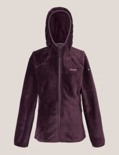 Regatta Endra Ribbed Zip Up Hooded Fleece -Marksandspencer Sale Store endra ribbed zip up hooded fleece 14