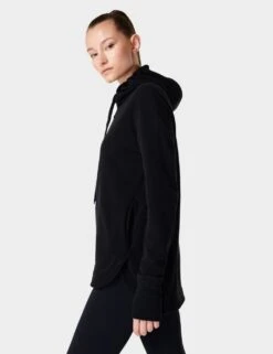 Sweaty Betty Escape Cotton Blend Fleece Relaxed Hoodie -Marksandspencer Sale Store escape cotton blend fleece relaxed hoodie 12