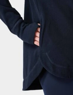 Sweaty Betty Escape Cotton Blend Fleece Relaxed Hoodie -Marksandspencer Sale Store escape cotton blend fleece relaxed hoodie 9