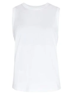 Sweaty Betty Essential Cotton Rich Crew Neck Vest Top 32 Sweaty Betty Essential Cotton Rich Crew Neck Vest Top -Marksandspencer Sale Store essential cotton rich crew neck vest top 12