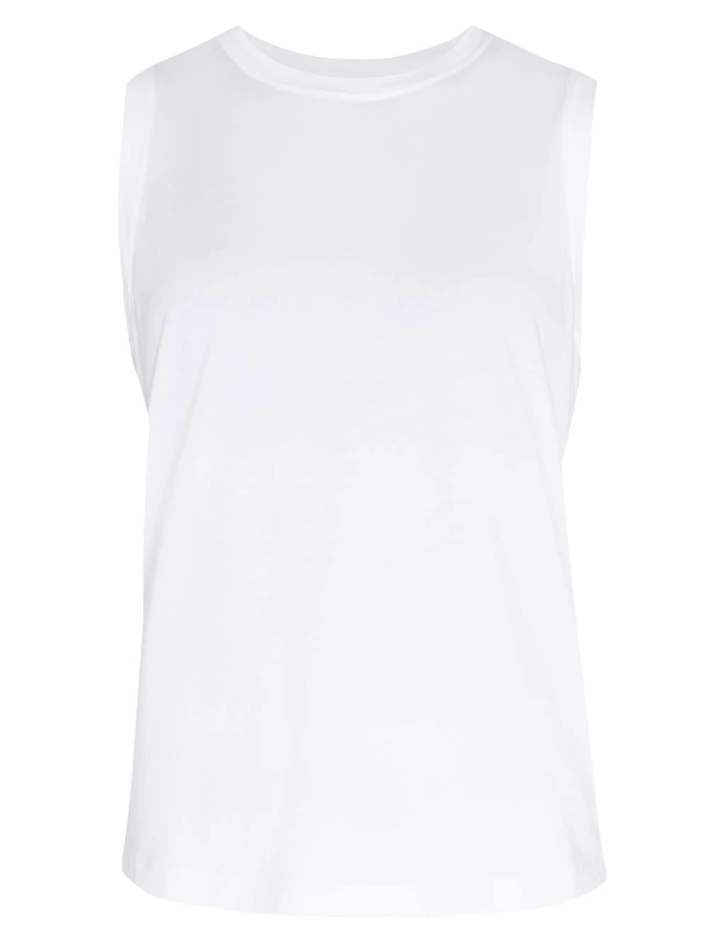 Sweaty Betty Essential Cotton Rich Crew Neck Vest Top 13 Sweaty Betty Essential Cotton Rich Crew Neck Vest Top - Image 13