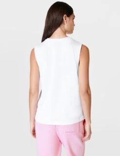 Sweaty Betty Essential Cotton Rich Crew Neck Vest Top 34 Sweaty Betty Essential Cotton Rich Crew Neck Vest Top -Marksandspencer Sale Store essential cotton rich crew neck vest top 14