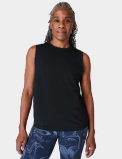 Sweaty Betty Essential Cotton Rich Crew Neck Vest Top 27 Sweaty Betty Essential Cotton Rich Crew Neck Vest Top -Marksandspencer Sale Store essential cotton rich crew neck vest top 7