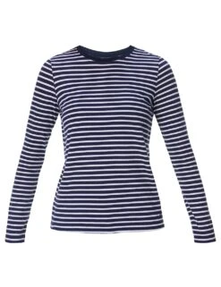 Sweaty Betty Essential Cotton Rich Striped Top -Marksandspencer Sale Store essential cotton rich striped top 7