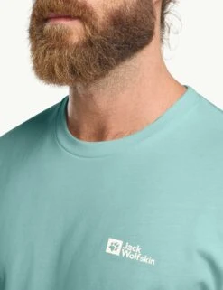 Jack Wolfskin Essential Pure Cotton T-Shirt -Marksandspencer Sale Store essential pure cotton t shirt 7