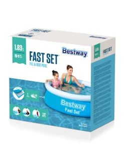 Bestway Fast Set 6ft Paddling Pool (6+ Yrs) -Marksandspencer Sale Store fast set 6ft paddling pool 6 yrs 1 6