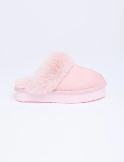 Faux Fur Lined Platform Mule Slippers -Marksandspencer Sale Store faux fur lined platform mule slippers 6