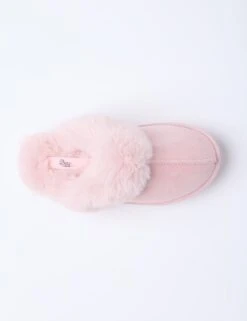 Faux Fur Lined Platform Mule Slippers -Marksandspencer Sale Store faux fur lined platform mule slippers 8